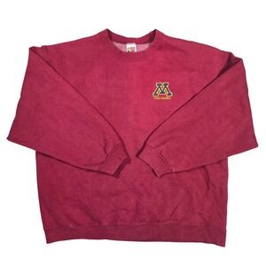 Fruit of the Loom Super Cotton Minnesota State Patrol Sweatshirt XL Maroon MN
